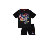 Short Sleeve Pyjamas Poppy Playtime Black 11-12 Years