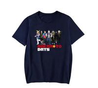 Short sleeve Sakamoto Days Men's Short Sleeve T-shirts Women's Casual Round Neck Short Sleeves Summer Tops (4 M)