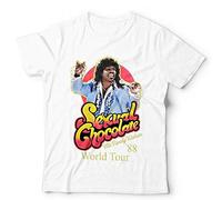 Short Sleeve Sexual Chocolate Randy Watson Tshirt - Coming to America - Eddie Murphy Shirt Top Sweatshirt White M