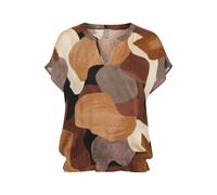 Short sleeve shirt for women CULTURE Dana Marron S
