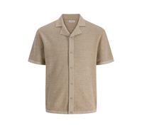 Short sleeve shirt Jack & Jones George Beige 2XL
