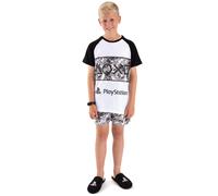 Short Sleeve Short Leg Pyjama Set Playstation Grey 7-8 Years