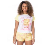Short Sleeve Short Leg Pyjama Set Spongebob Squarepants Multi L