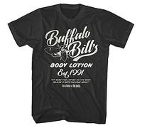 Short Sleeve Silence of The Lambs Buffalo Bill's Body Lotion Men's T Shirt Movie Shirt Top Black