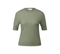 Short Sleeve Soft Viscose Blend Jumper Womens s.Oliver Vert 40