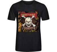 Short Sleeve Steve Earle Copperhead Road Mens Men T Shirt Black