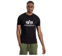 Alpha Industries Basic T 2 Pack T-Shirt for Men, Black/White, L