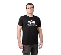 Alpha Industries Basic Short Sleeve T-shirt 2 Units Black S Man