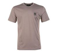 Belstaff Short Sleeved Mens Logo Patch T-Shirt - Asphalt - Asphalt - XL