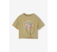 Short Sleeve T-Shirt for Girls khaki