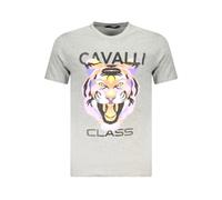Short-Sleeve T-Shirt - male - Cavalli Class - T-Shirts - Gray - 2XL - Tops 2XL