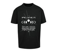 Short sleeve T-shirt Urban Classics Moon Phases Noir M