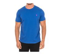 Short Sleeve T-shirt with Ribbed Finish - male - U.S. Polo Assn. - T-Shirts - Blue - 2XL - Tops 2XL