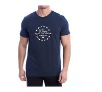 Short Sleeve T-Shirt with St. Tropez Polo Design - male - La Martina - T-Shirts - Blue - L - Tops L