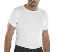 SHORT SLEEVE THERMAL VEST WHITE XXXL