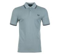 Short Sleeve Twin Tipped Polo Shirt Stockport Blue Navy, XXL