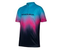 Short Sleeve Xtract S/S Jersey Child Electric Blue Endura Cycling Medium 9-10 yr