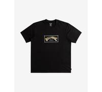 Short-sleeved Billabong Arch t-shirt in intense black. - L
