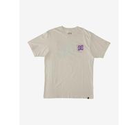Short-sleeved DC Shoes Mid Century t-shirt in light beige and lilac. - M