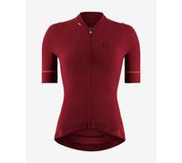 Short-sleeved Etxeondo Lira maroon women's jersey - XS