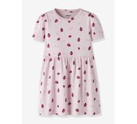 Short-sleeved ladybird dress NAME IT for girl light pink