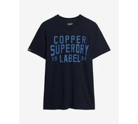 Superdry Copper Label Workwear Short Sleeve T-shirt Blue M Men