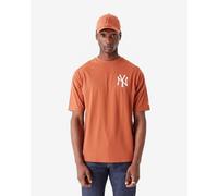 Short-sleeved orange New Era World Series OS NY Yankees t-shirt. - S