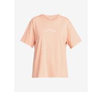 Short-sleeved Roxy Moonlight Sunset orange women's t-shirt. - XS