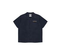 Short-sleeved shirt Nudie Jeans Arthur Bowling 8 Wonders Bleu L
