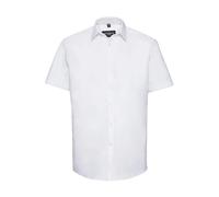 Short-sleeved shirt Russell Athletic Herringbone Blanc 3XL