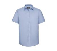 Short-sleeved shirt Russell Athletic Herringbone Bleu 3XL
