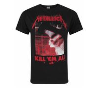 Amplified Clothing Metallica 'Kill Em All' Album Artwork Mens Small Short Sleeve