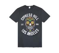 Amplified Clothing Grey Cypress Hil Short Sleeved T-Shirt Mens