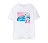 Barbie Doll Womens T-Shirt | Ladies Funny Space Im About 5 Minutes Away Novelty Top | White Short Sleeve Clothes Merchandise