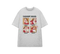 Short Sleeved T-Shirt Disney Grey XL