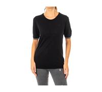 Short-Sleeved T-Shirt - female - La Martina - T-Shirts - Black - S - Tops S