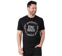 Short Sleeved T-Shirt Lord of the Rings Black S