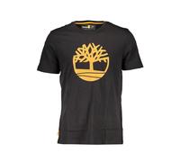 Short Sleeved T-Shirt, male, Timberland, T-Shirts, Black, S, Tops S