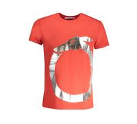 Short Sleeved T-Shirt - male - Trussardi - T-Shirts - Red - 2XL - Tops 2XL