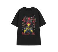 Short Sleeved T-Shirt Marvel Black XXXL