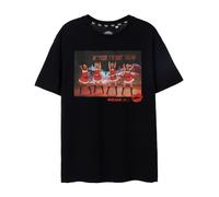 Mean Girls Womens Christmas T-Shirt in Black | Ladies Jingle Bell Rock Graphic Tee | Adults Xmas Festive Holiday Short Sleeve Top | Movie Merchandise Gift for Her
