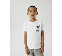 Short-Sleeved T-Shirt, One Piece Print White