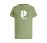 Protest Cater Short Sleeve Rash Guard Green XS Men