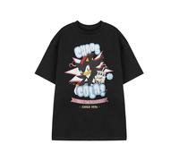 Shadow The Hedgehog Chaos Cola Mens Black Graphic Tee | Retro Gamer Short Sleeved T-Shirt | Sonic Fans Apparel Gift | Retro Gaming Merchandise for Him