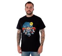 Short Sleeved T-Shirt Sonic the Hedgehog Black S