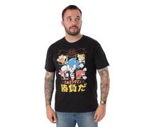 Short Sleeved T-Shirt Sonic the Hedgehog Black XXXL