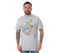 Short Sleeved T-Shirt Sonic the Hedgehog Grey XXL