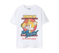 Short Sleeved T-Shirt Sonic the Hedgehog White XXL