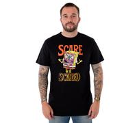 Short Sleeved T-Shirt Spongebob Squarepants Black XL