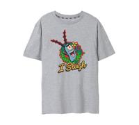 Short Sleeved T-Shirt Spongebob Squarepants Grey XL